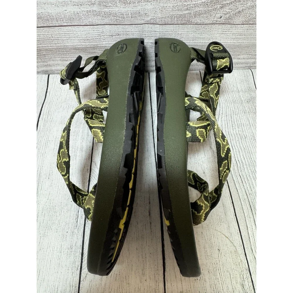 Chaco Z/2 Green Camo Men's Sport STRAP CLASIC Sandals Size 10